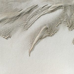Liquid Vibration I/2017 sand on panel, 120x180cm